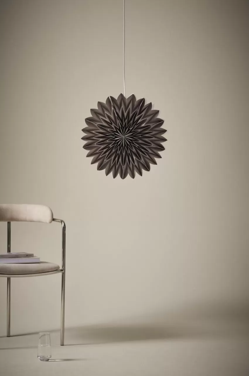 Julbelysning*Jotex AGENA Julstjärna ø 44 Cm Brun