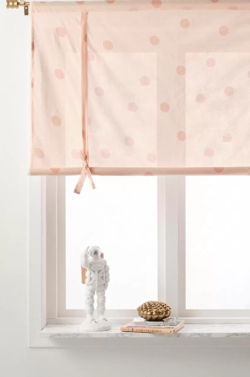 Barngardiner*Jotex ALAIA Roll Up-gardin Aprikosrosa