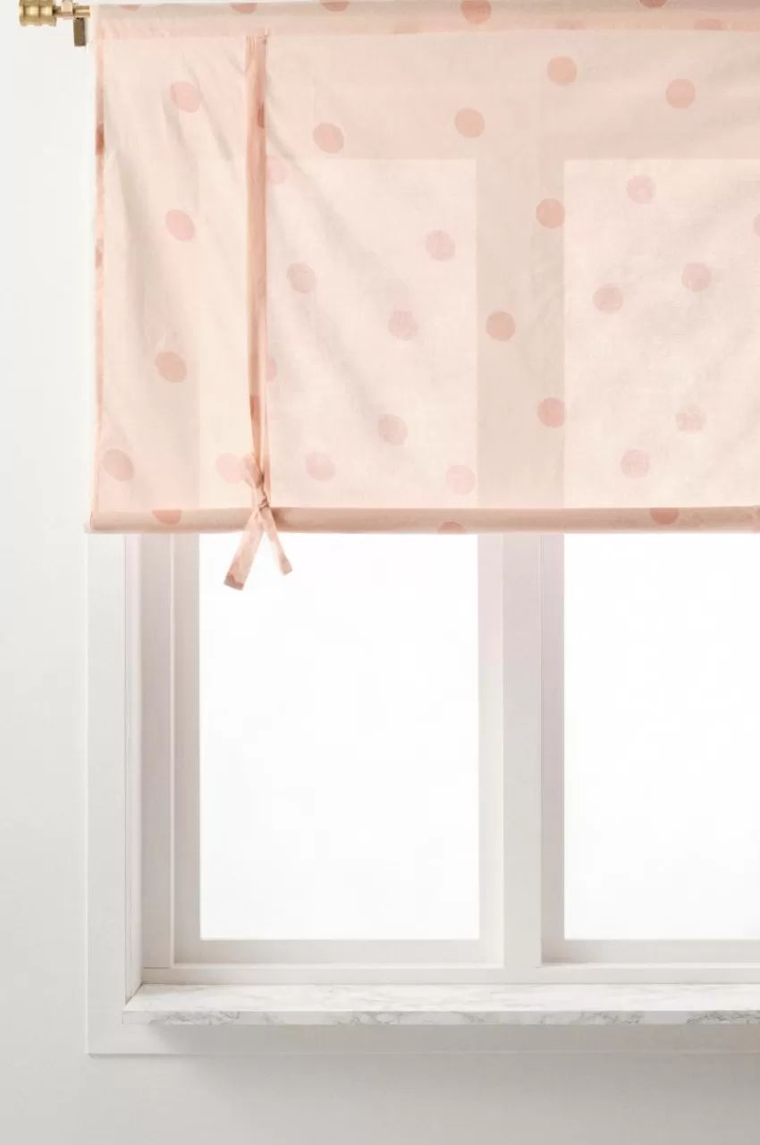 Barngardiner*Jotex ALAIA Roll Up-gardin Aprikosrosa