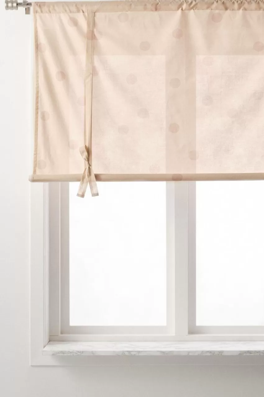 Barngardiner*Jotex ALAIA Roll Up-gardin Beige