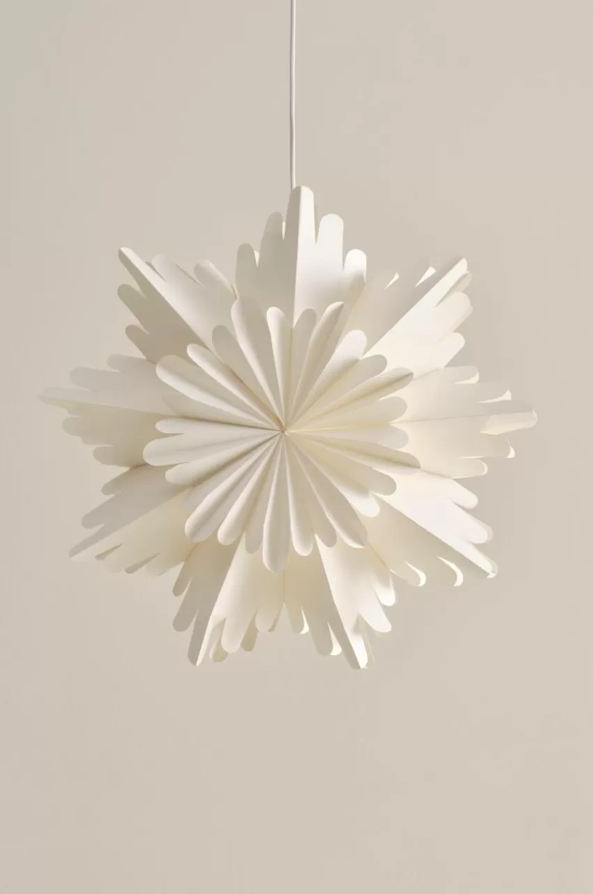 Julbelysning*Jotex ALHENA Julstjärna ø 60 Cm Naturvit