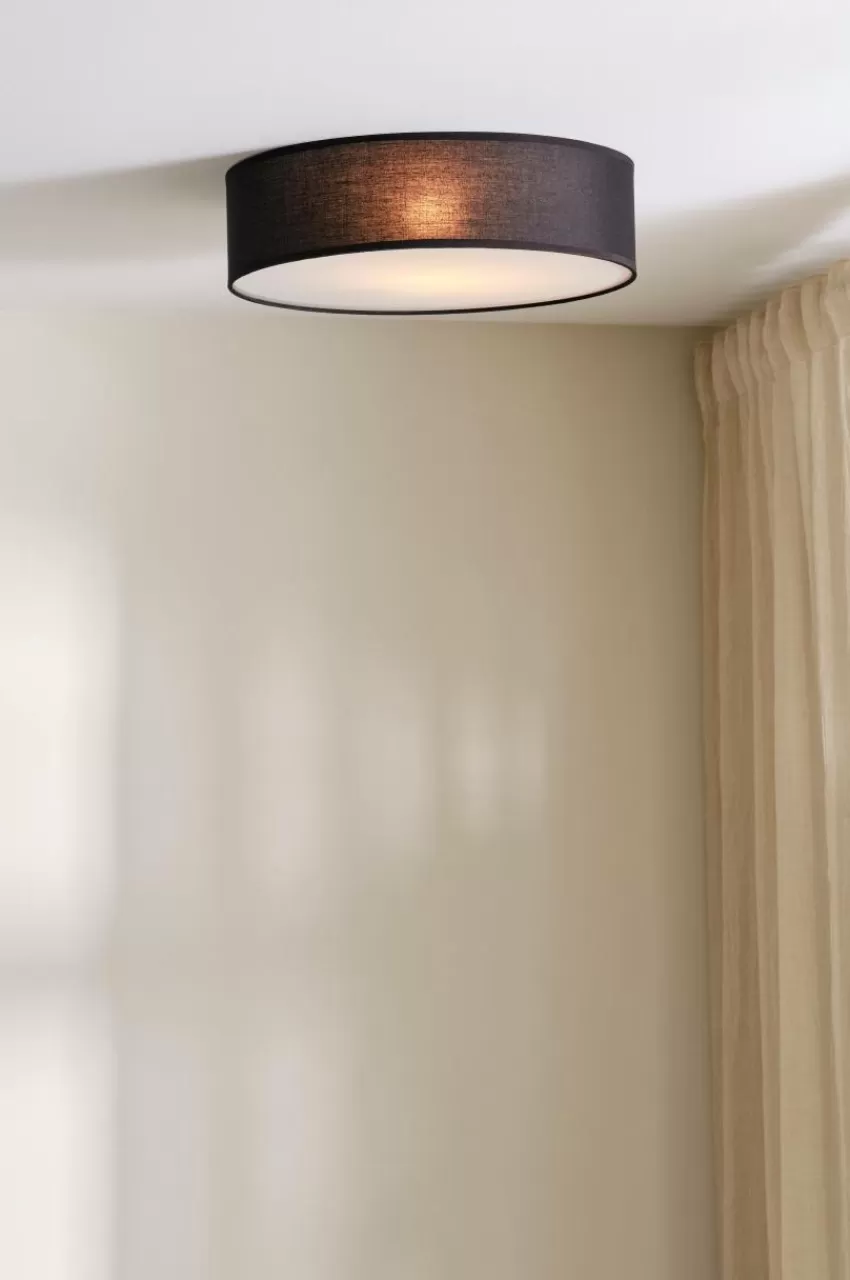 Taklampor*Jotex ALLAN Plafond ø 40 Cm Svart