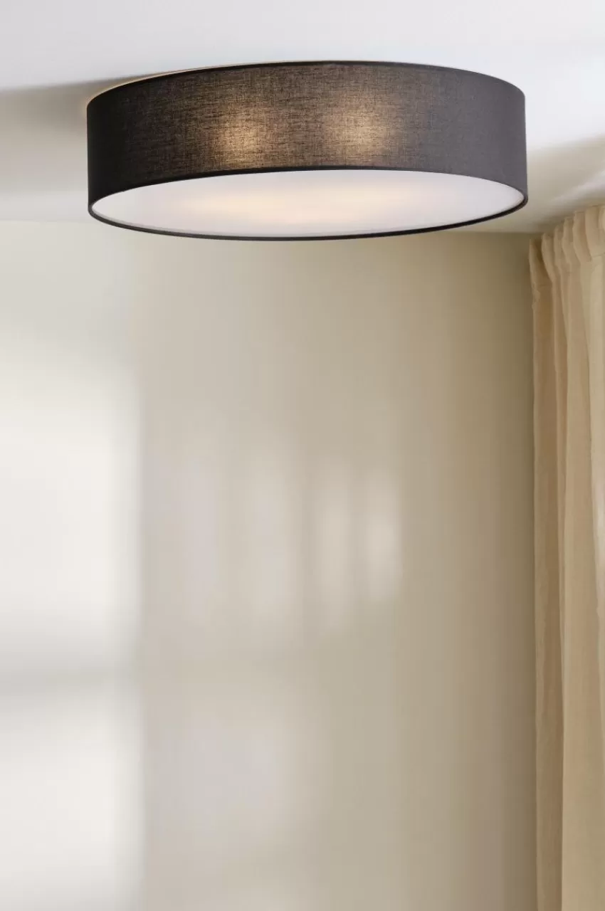 Taklampor*Jotex ALLAN Plafond ø 60 Cm Svart
