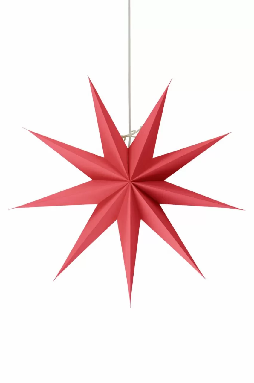 Julbelysning*Jotex ANDROMEDA Julstjärna ø 60 Cm Röd