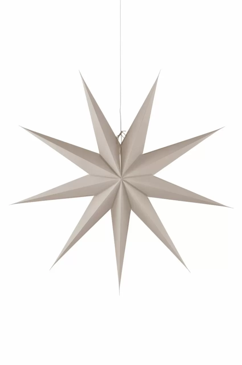 Julbelysning*Jotex ANDROMEDA Julstjärna ø 150 Cm Beige
