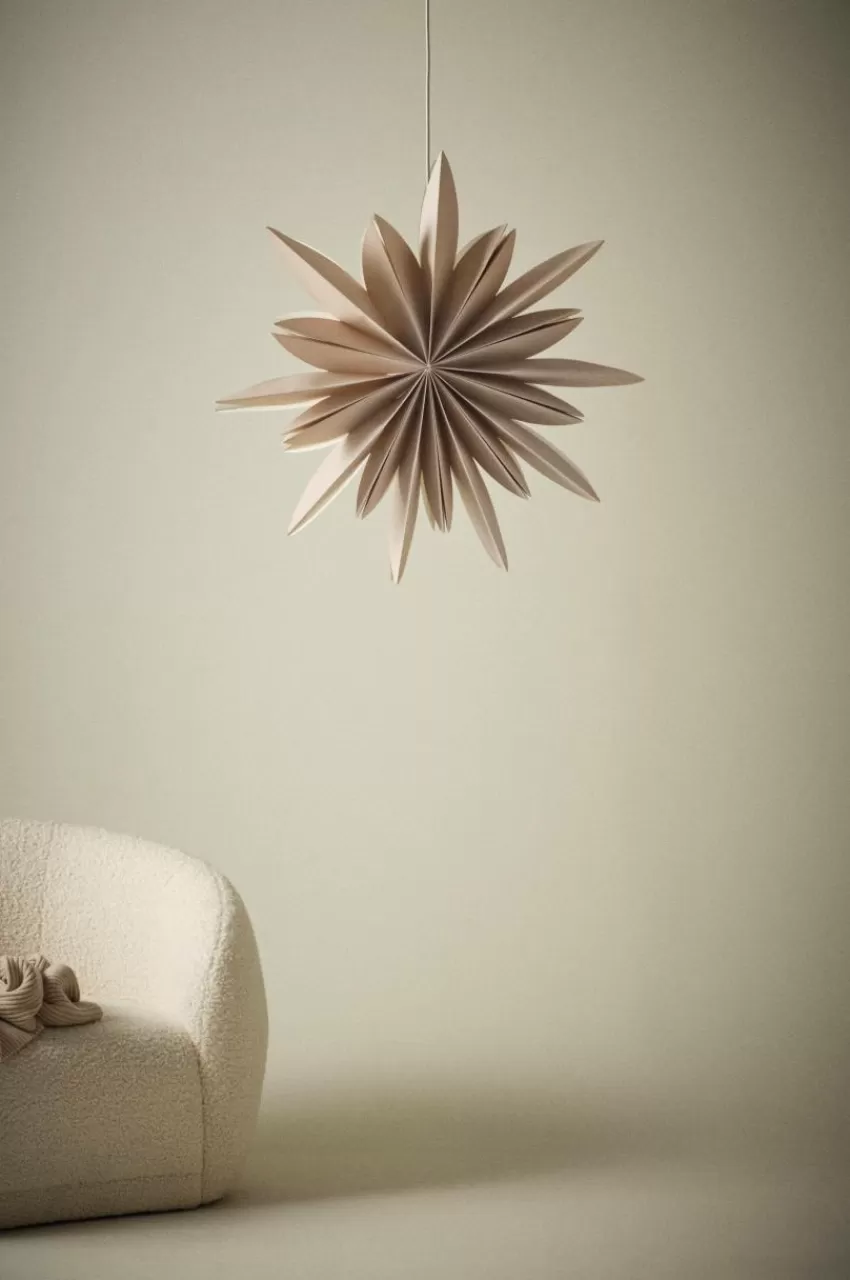 Julbelysning*Jotex ARCTURUS Julstjärna ø 60 Cm Puderbeige