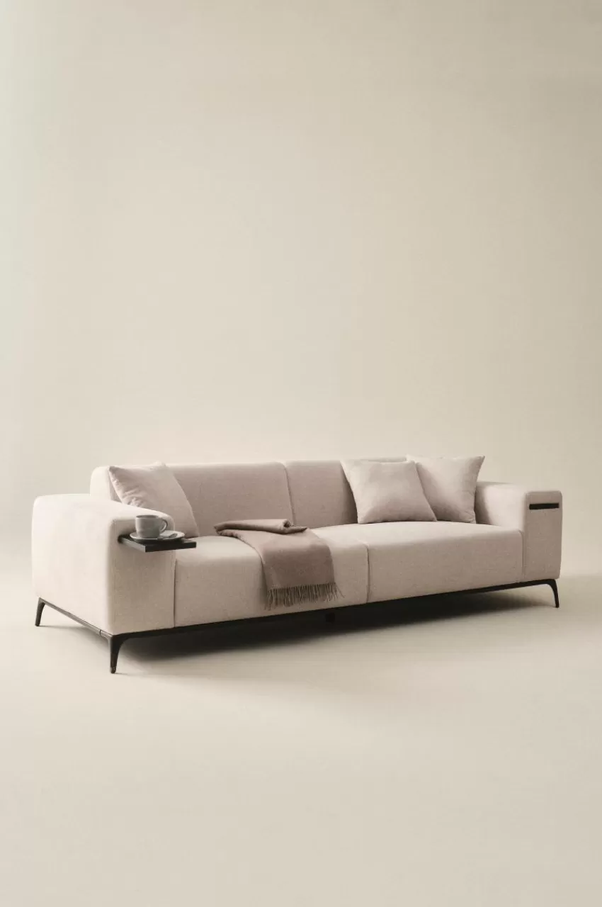 Soffor*Jotex AROSA Soffa 3-sits Naturvit