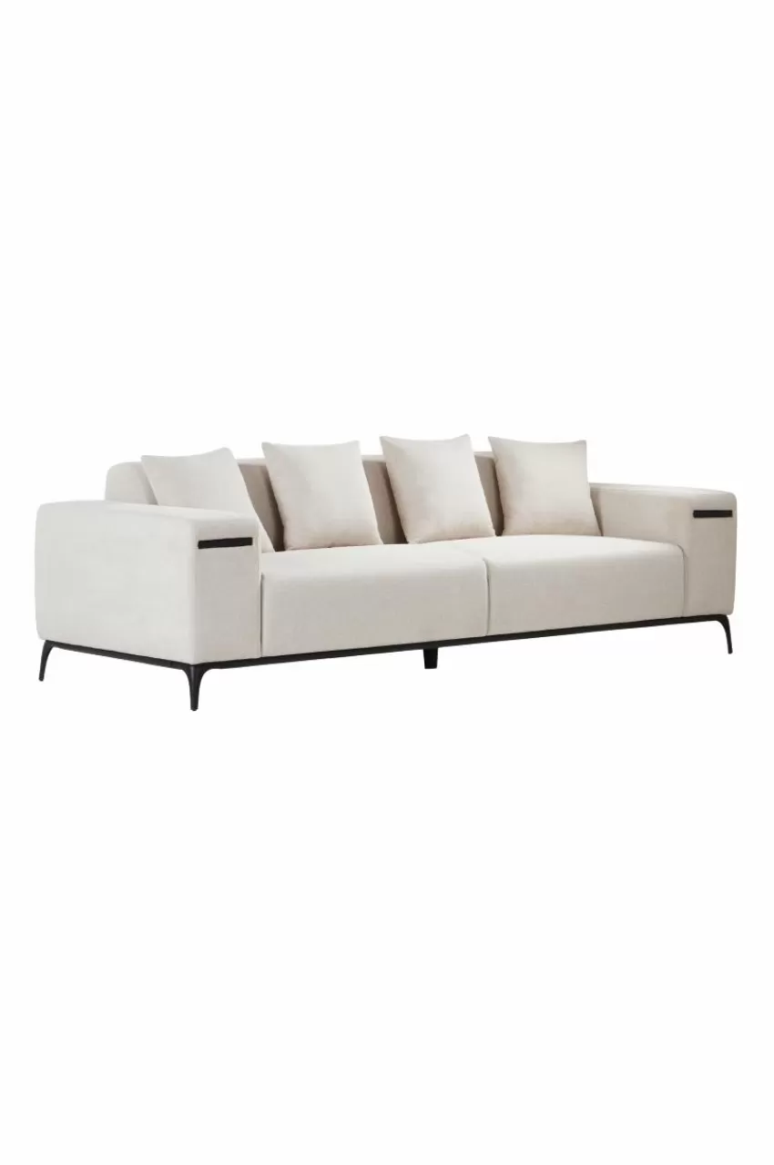 Soffor*Jotex AROSA Soffa 3-sits Naturvit