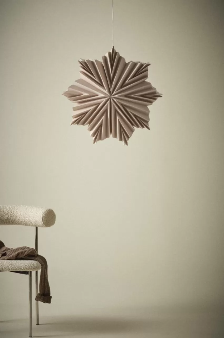 Julbelysning*Jotex ATRIA Julstjärna ø 56 Cm Puderbeige