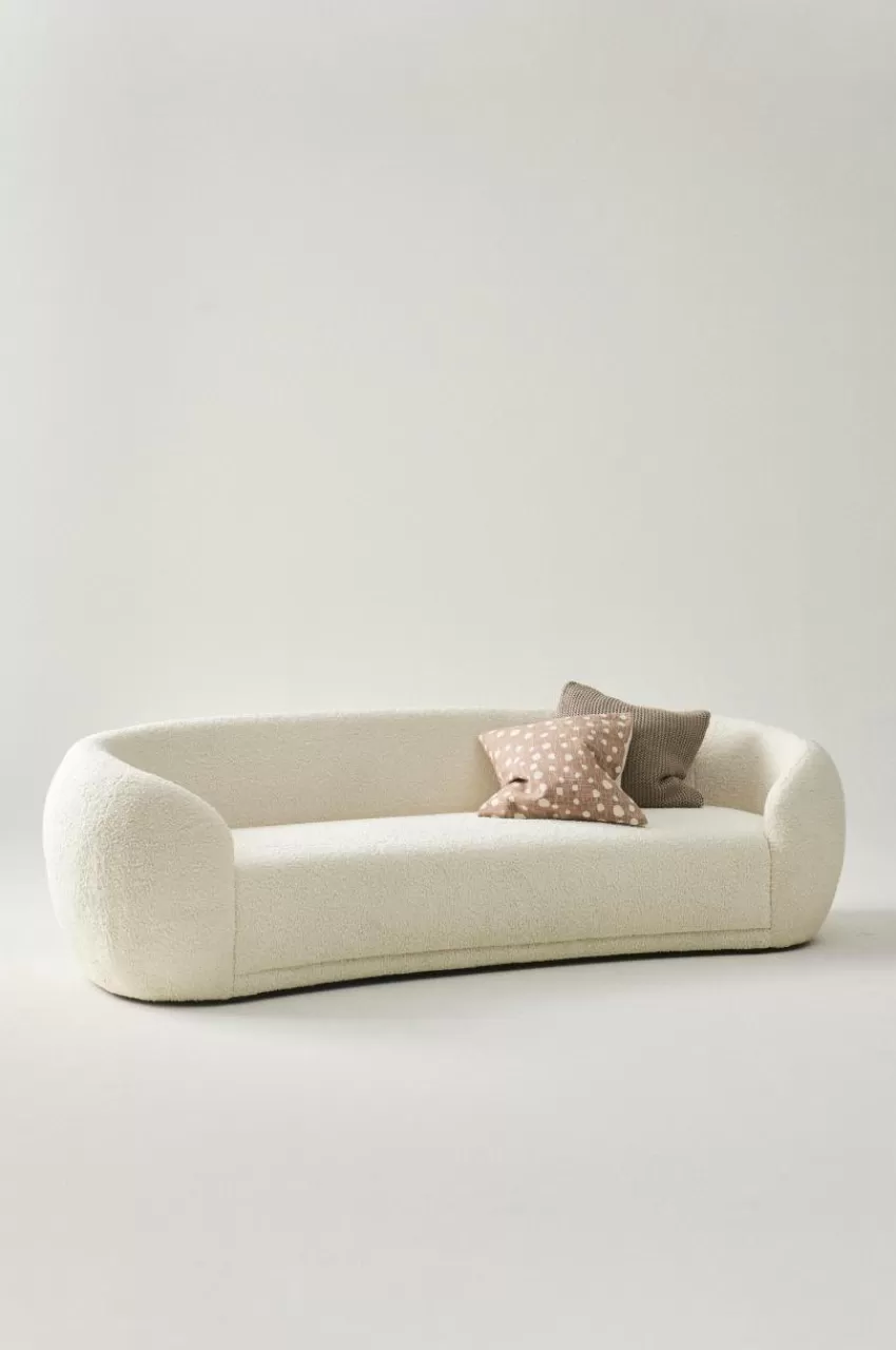 Soffor*Jotex AUSTIN TEDDY Soffa 3-sits Naturvit