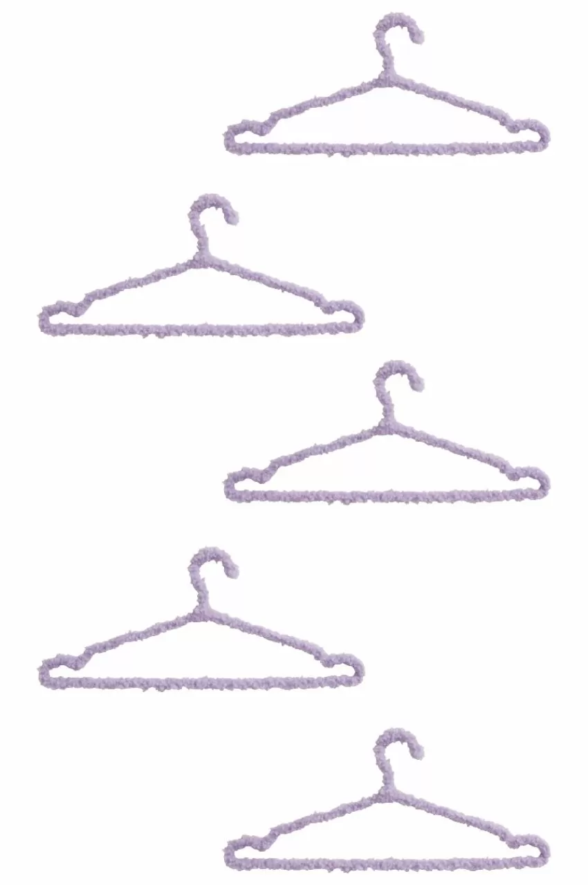 Hallmöbler | Förvaring*Jotex BABINE Galge 5-pack Lila