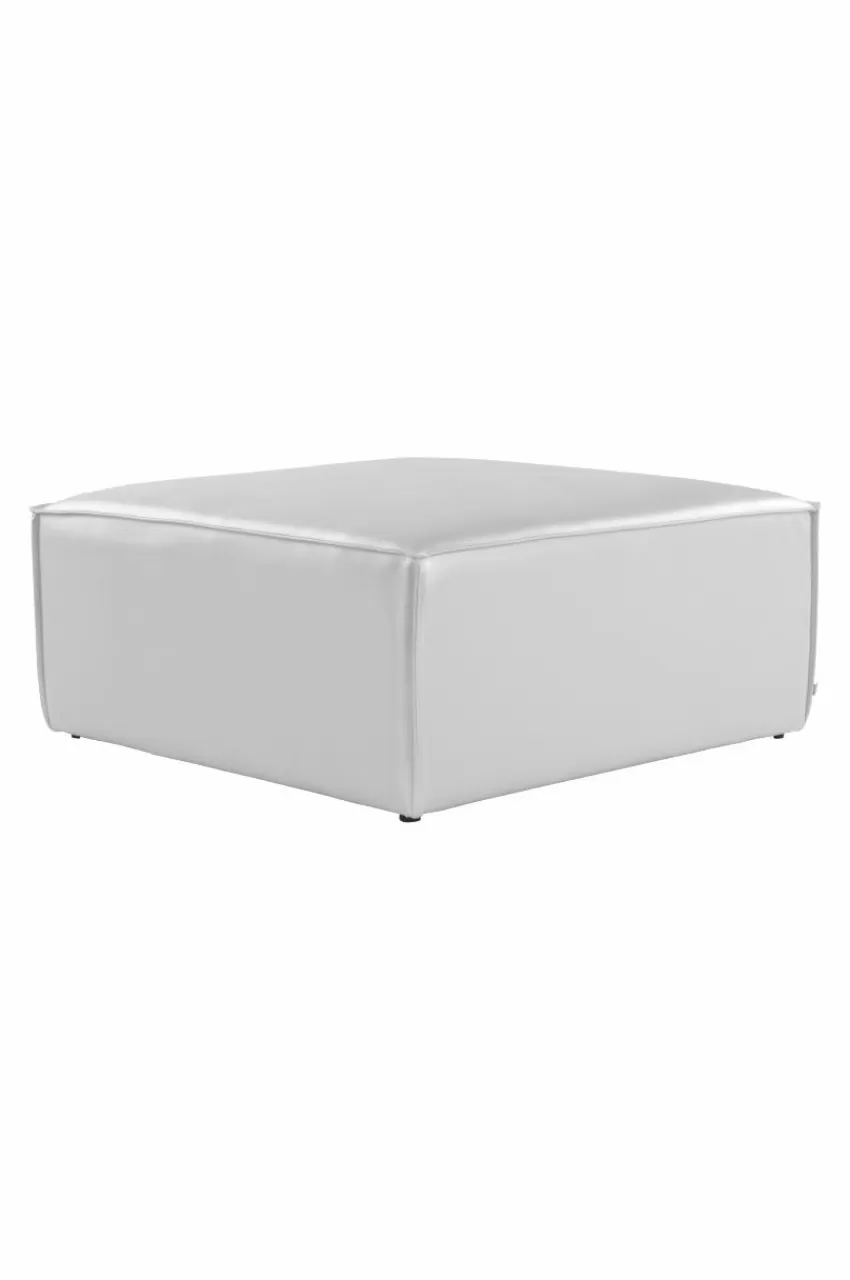 Soffor*Jotex BALTIMORE Soffmodul - Sittpuff 90x90 Cm Silver