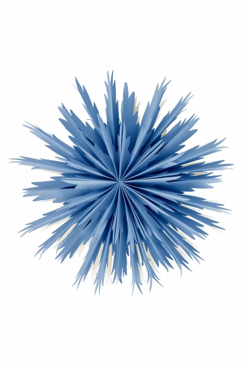 Julbelysning*Jotex BELLATRIX Julstjärna ø 51 Cm Blå
