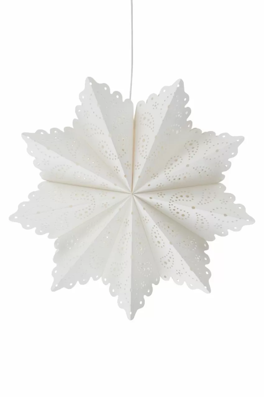 Julbelysning*Jotex BETA Julstjärna ø 52 Cm Naturvit