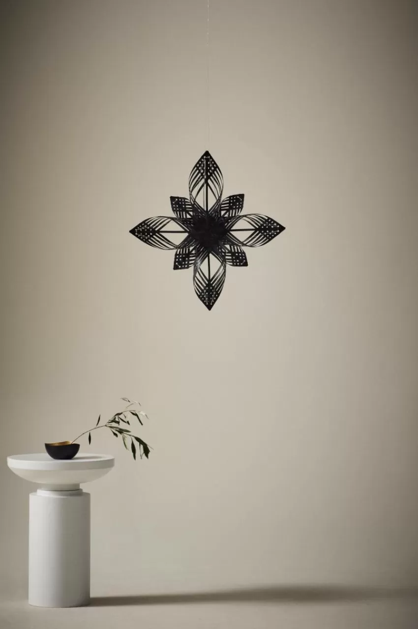 Julbelysning*Jotex BIRK Julstjärna ø 45 Cm Svart