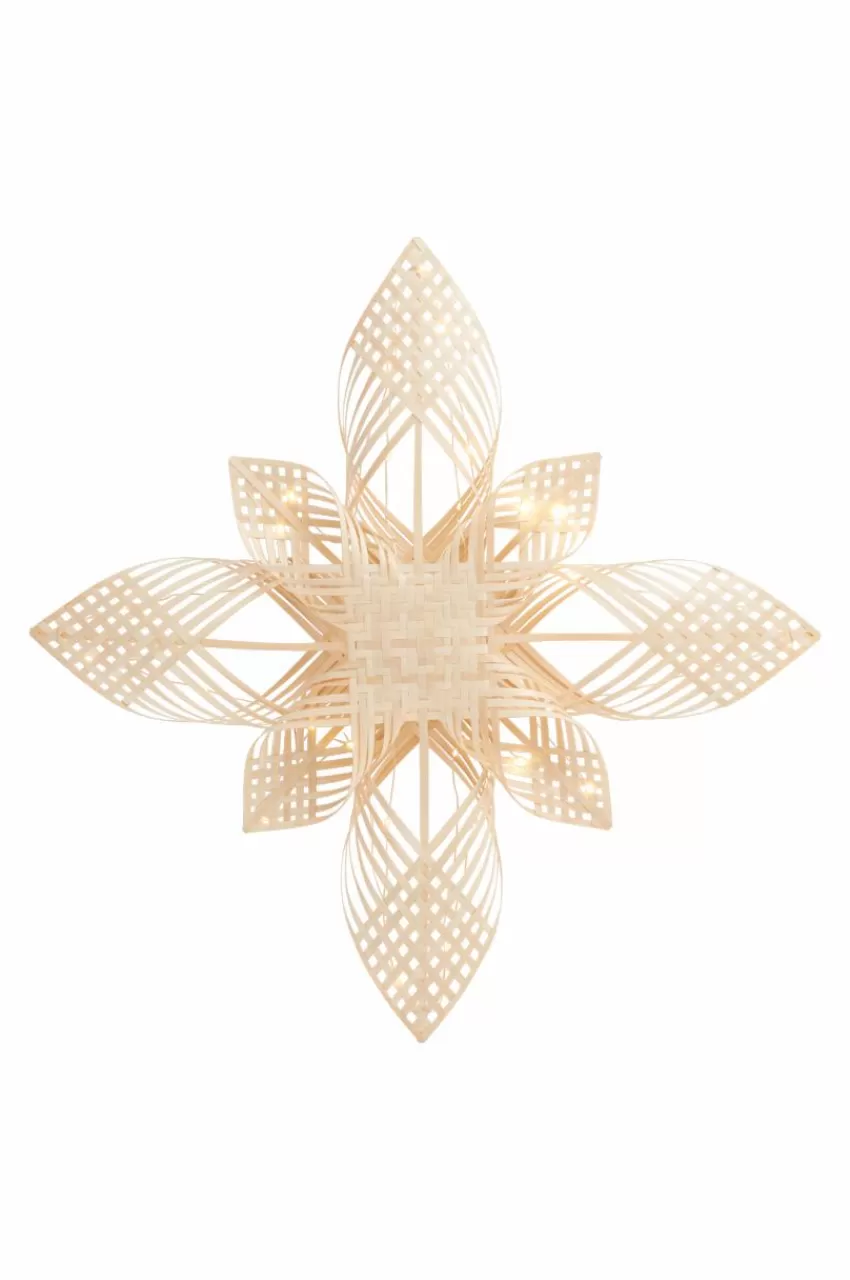 Julbelysning*Jotex BIRK Julstjärna ø 65 Cm. Naturvit