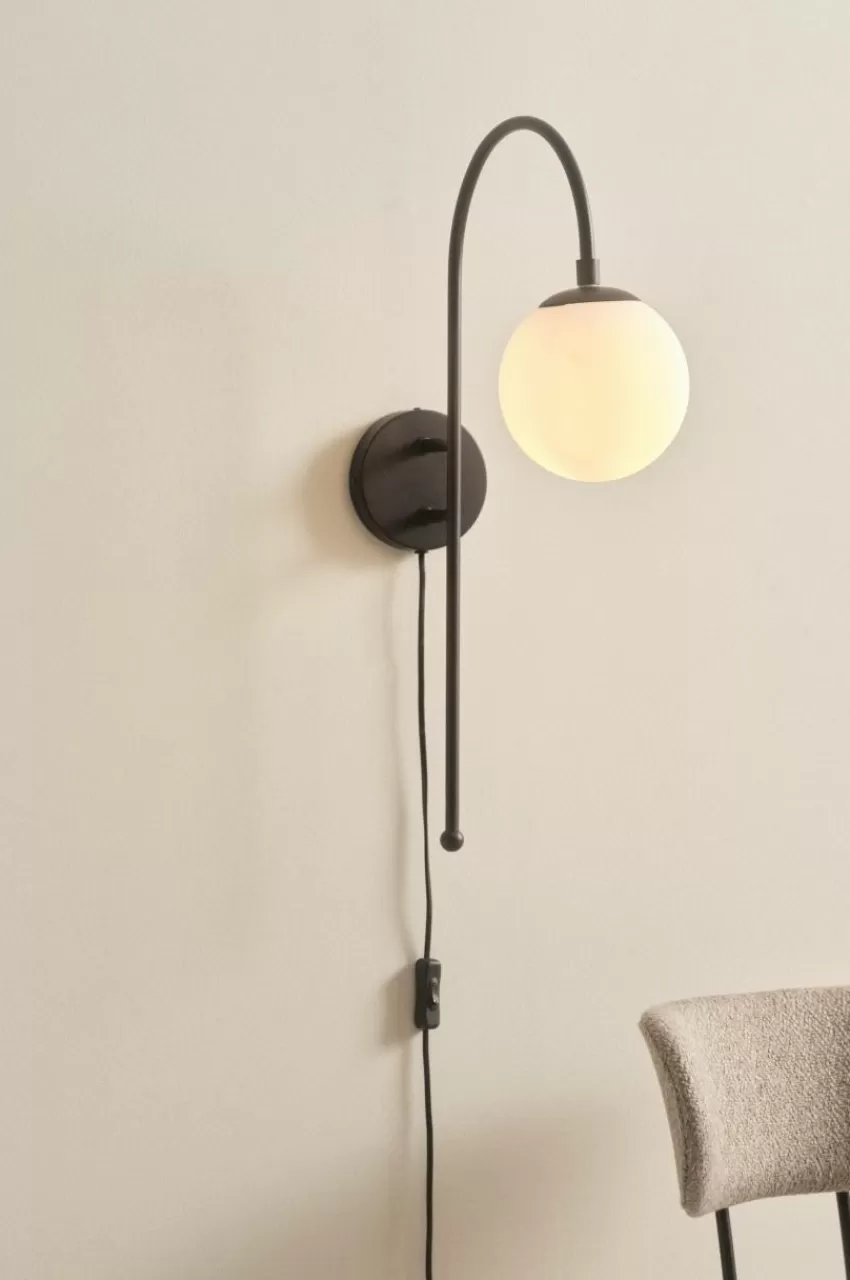 Vägglampor*Jotex BLANCHE Vägglampa Svart