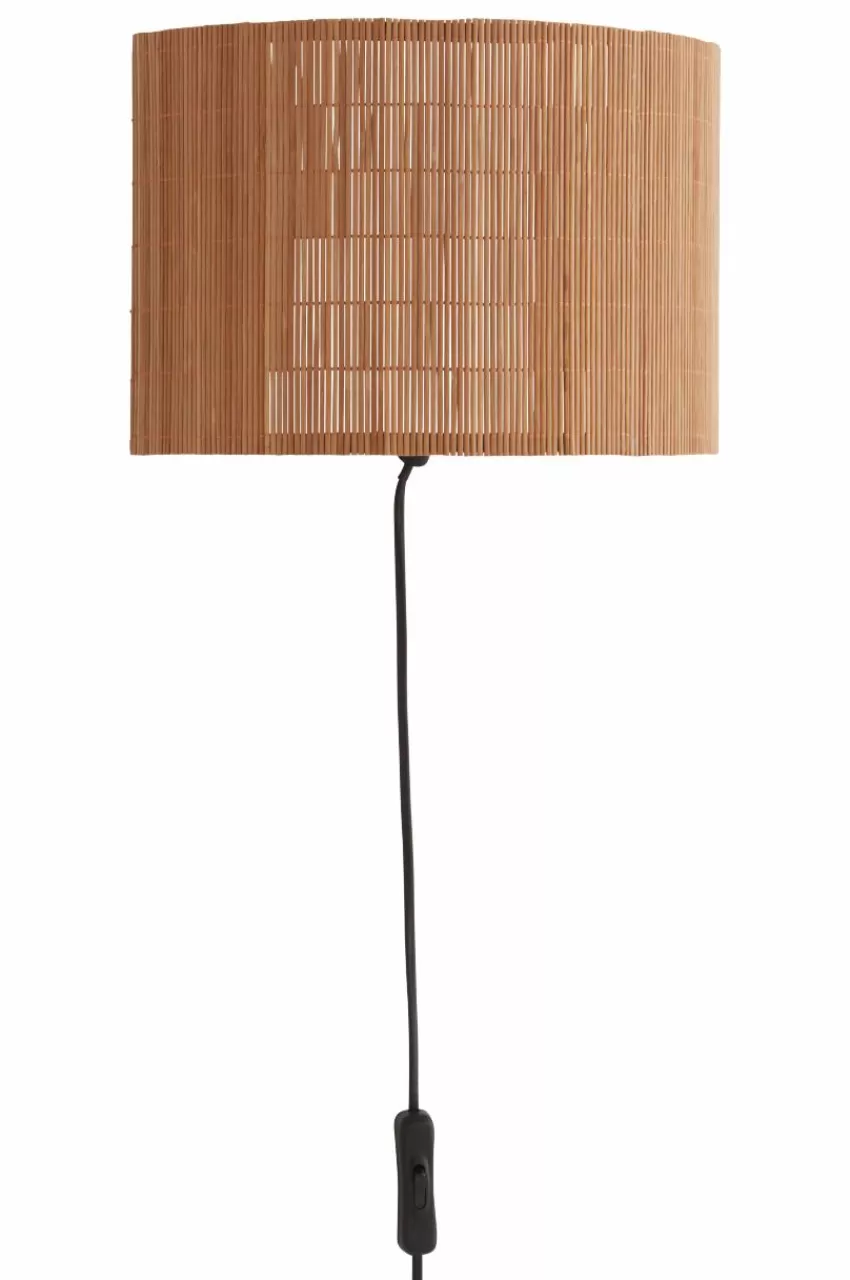 Vägglampor*Jotex BLAZE Vägglampa Linnebeige/svart