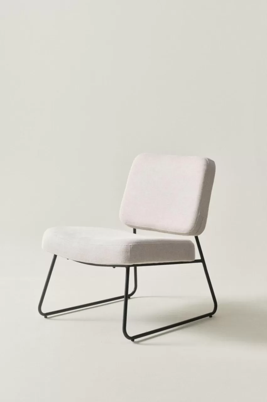 Stolar | Fåtöljer*Jotex BOLZANO Loungestol Naturvit