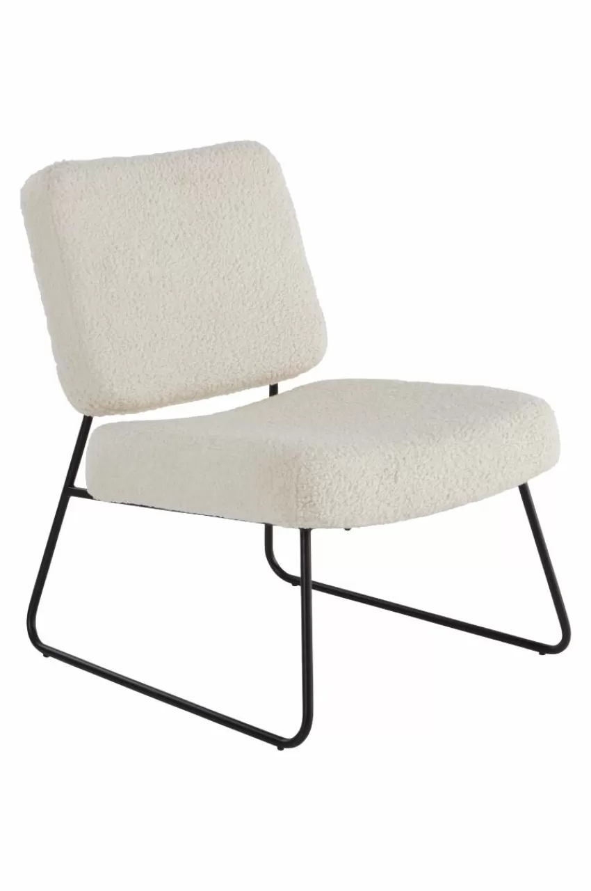 Stolar*Jotex BOLZANO TEDDY Loungestol Naturvit