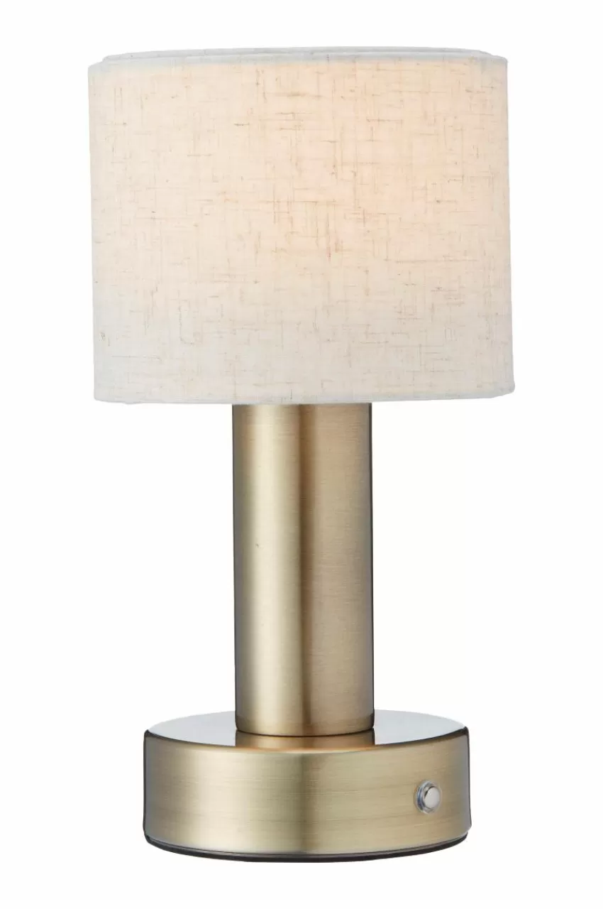 Bordslampor*Jotex Bordslampa Tiara Laddbar Brass
