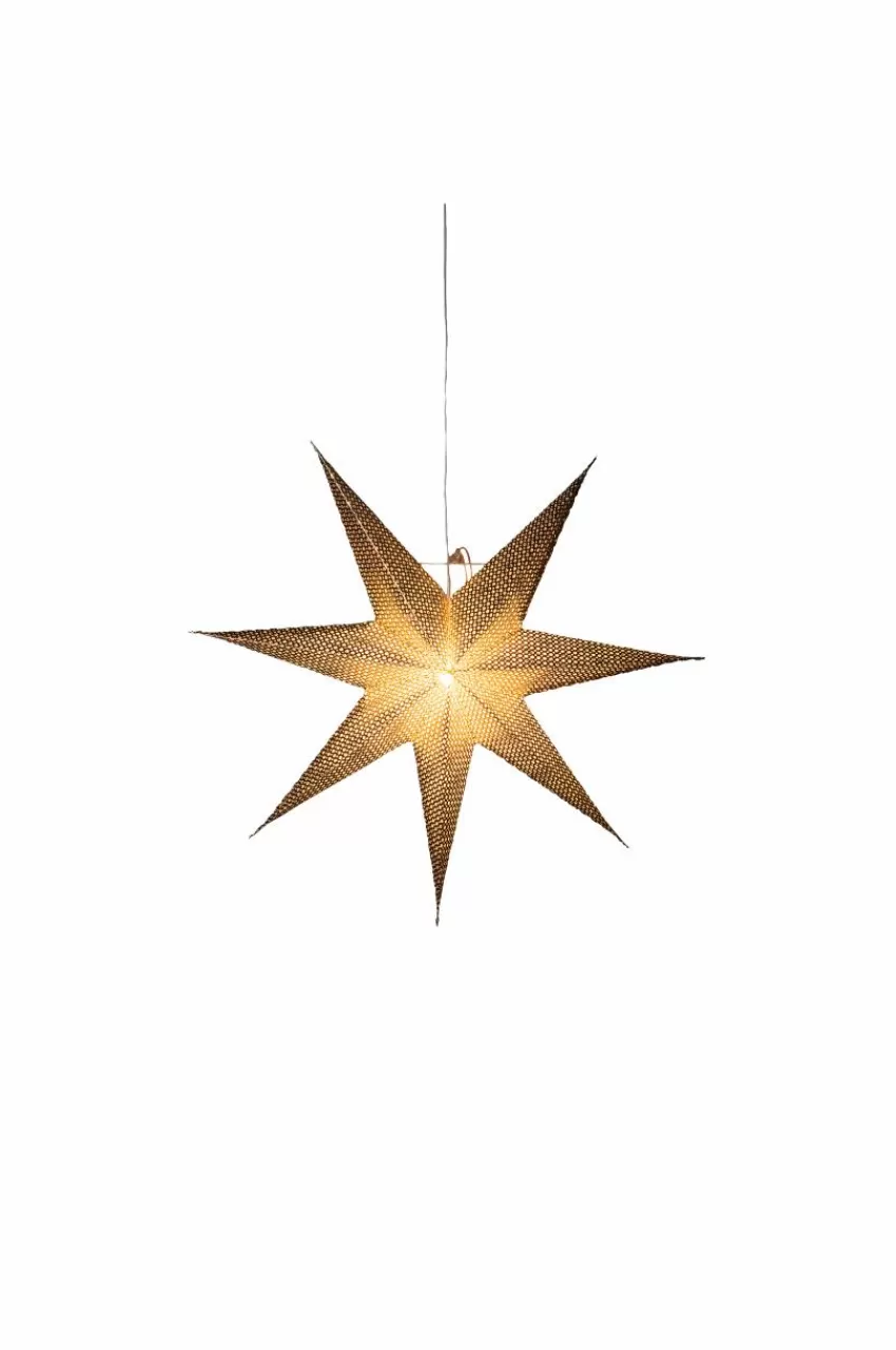 Julbelysning*Jotex BRASS Julstjärna 60 Cm Mässing
