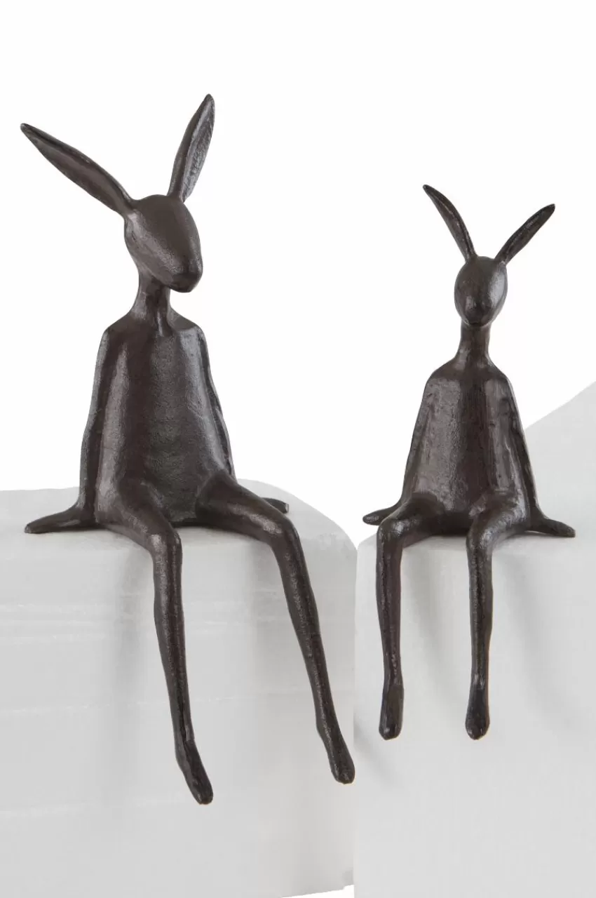 Prydnadssaker*Jotex BUNS 2-pack Hylldekoration Svart/brons