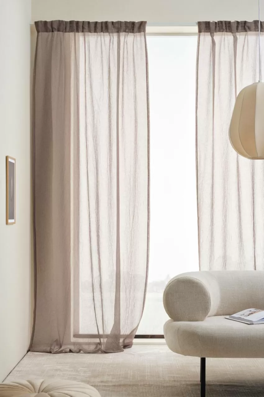 Multifunktionsgardiner*Jotex CAISA Multifunktionsgardin 2-pack Beige