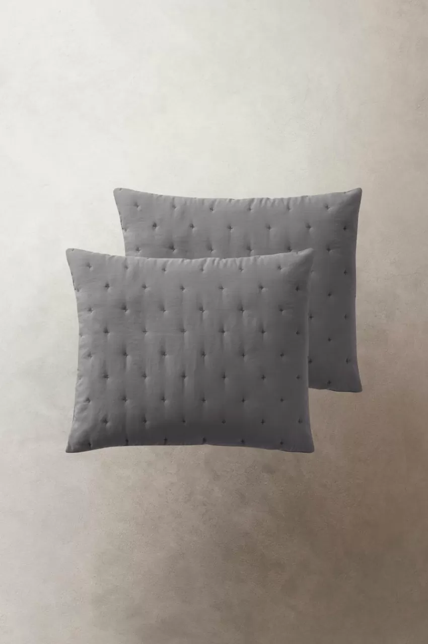 Prydnadskuddar & Fodral*Jotex CALM Kuddfodral 2-pack 60x50 Cm Ljusgrå