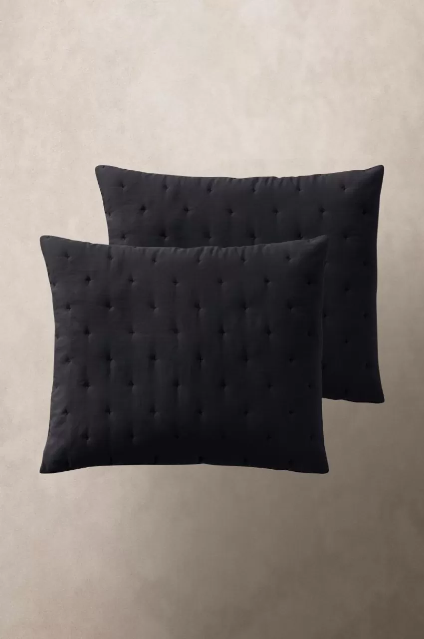 Prydnadskuddar & Fodral*Jotex CALM Kuddfodral 2-pack 60x50 Cm Svart