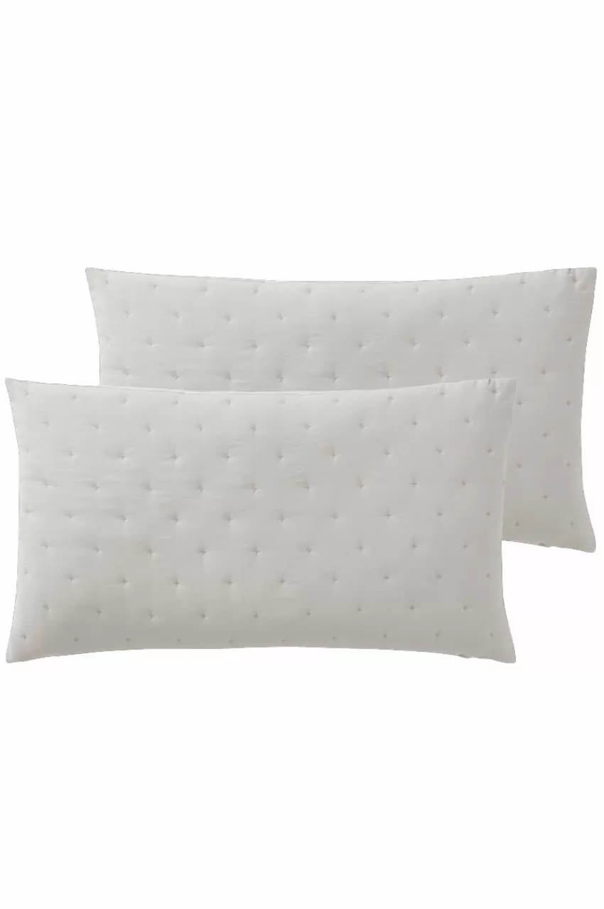 Prydnadskuddar & Fodral*Jotex CALM Kuddfodral 2-pack 90x50 Cm Benvit