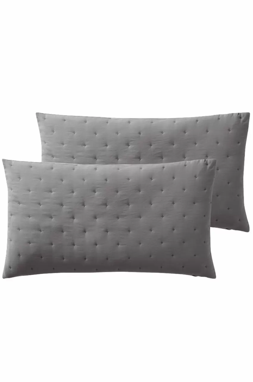 Prydnadskuddar & Fodral*Jotex CALM Kuddfodral 2-pack 90x50 Cm Ljusgrå