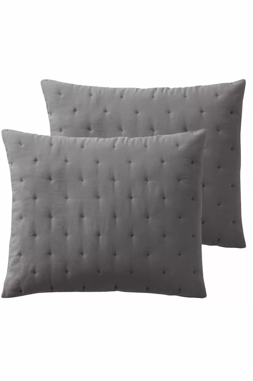 Prydnadskuddar & Fodral*Jotex CALM Kuddfodral 2-pack 60x50 Cm Ljusgrå