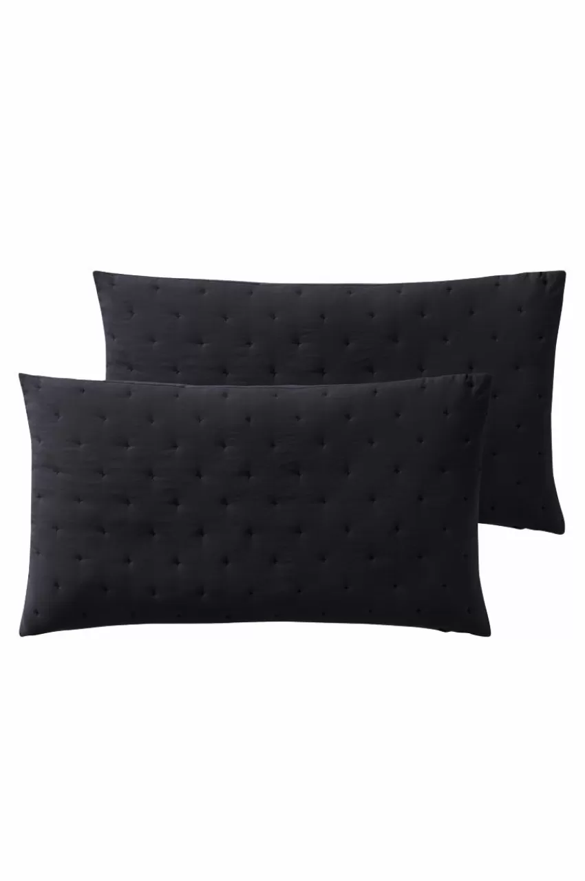 Prydnadskuddar & Fodral*Jotex CALM Kuddfodral 2-pack 90x50 Cm Svart