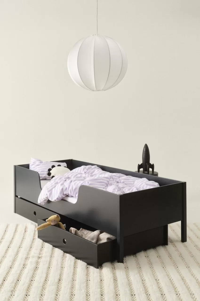 Barnmöbler | Barnmöbler Deal*Jotex CAMPO Barnsäng Med Förvaring 90X200 Cm Svart