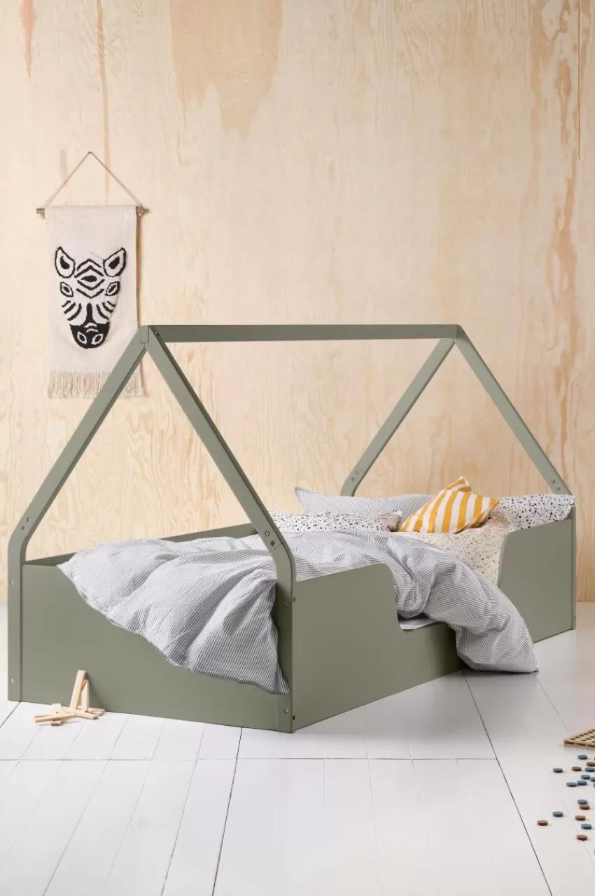 Barnmöbler | Barnmöbler Deal*Jotex CAMPO Barnsäng 90x200 Cm Grågrön