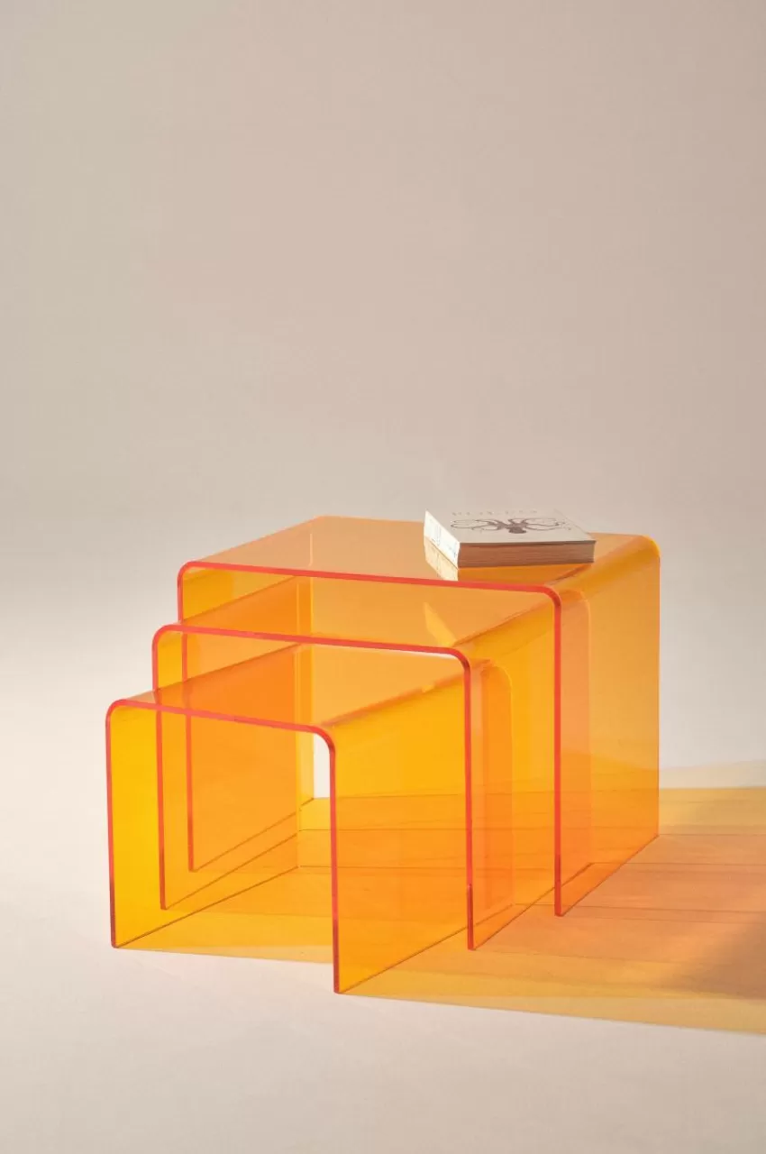 Bord*Jotex CATALINA Sidobord 3-pack Orange