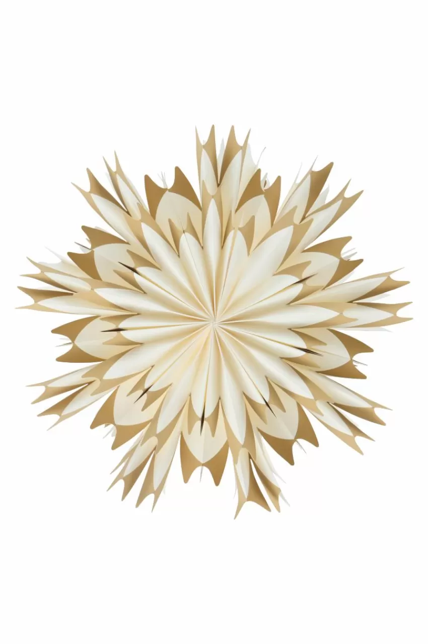 Julbelysning*Jotex CERES Julstjärna ø 50 Cm Vit/brun