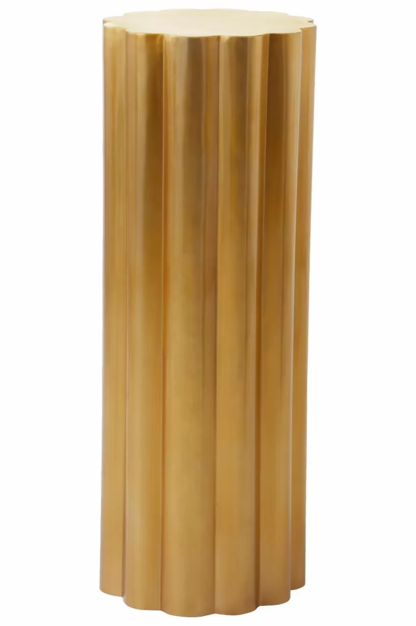 Bord*Jotex CHANTESSE Sidobord ø 30 Cm Guld