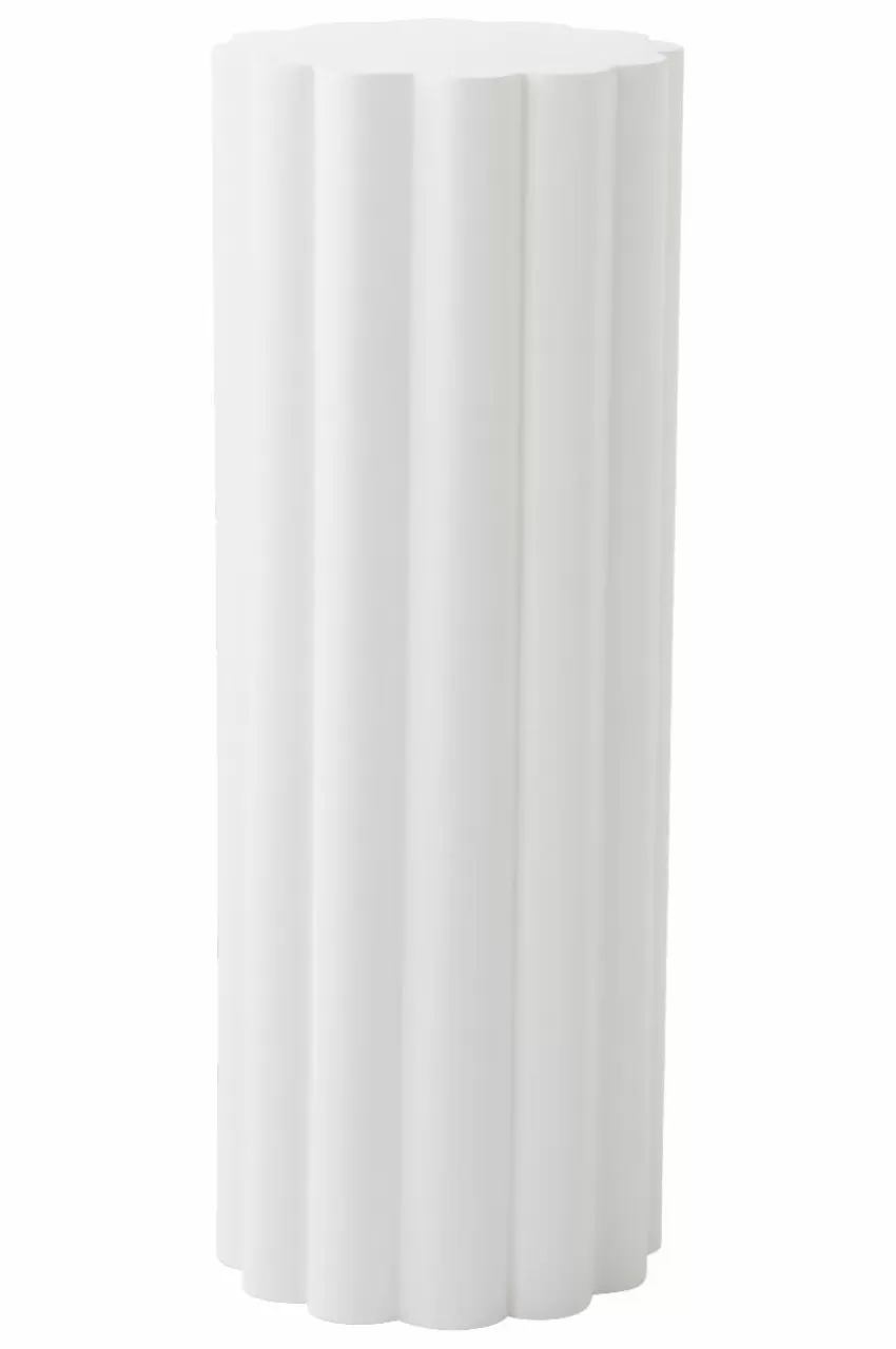 Bord*Jotex CHANTESSE Sidobord ø 30 Cm Vit