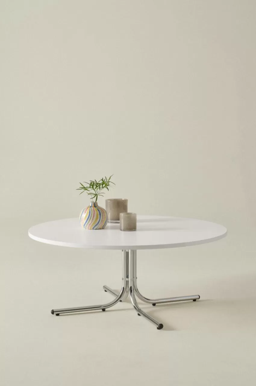 Bord*Jotex CHIPLEY Soffbord ø 100 Cm Vit