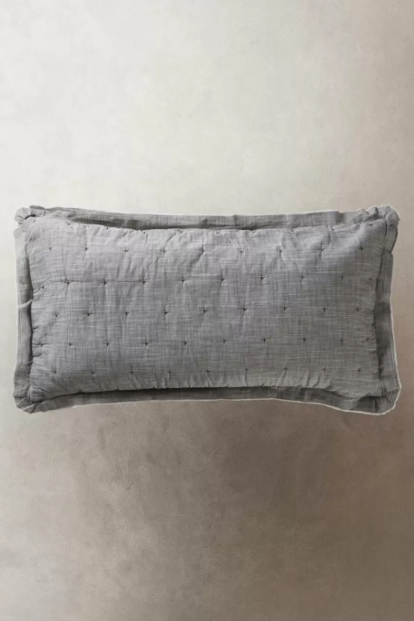 Prydnadskuddar & Fodral*Jotex CLURA Kuddfodral 90x50 Cm Ljusgrå