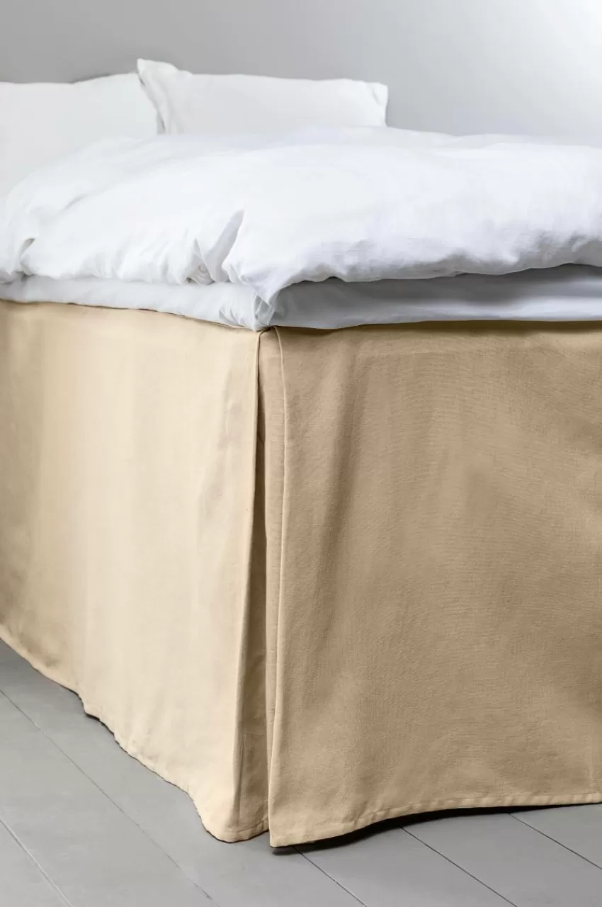 Sängkappor*Jotex COLOUR Sängkappa 60 Cm - Ekologisk Beige