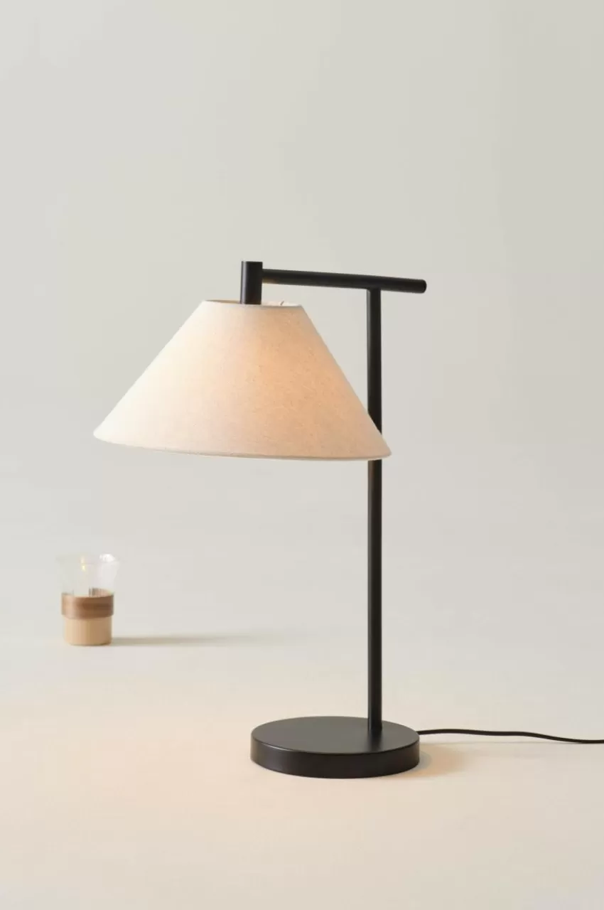 Bordslampor*Jotex CONE Bordslampa Black with oatmeal