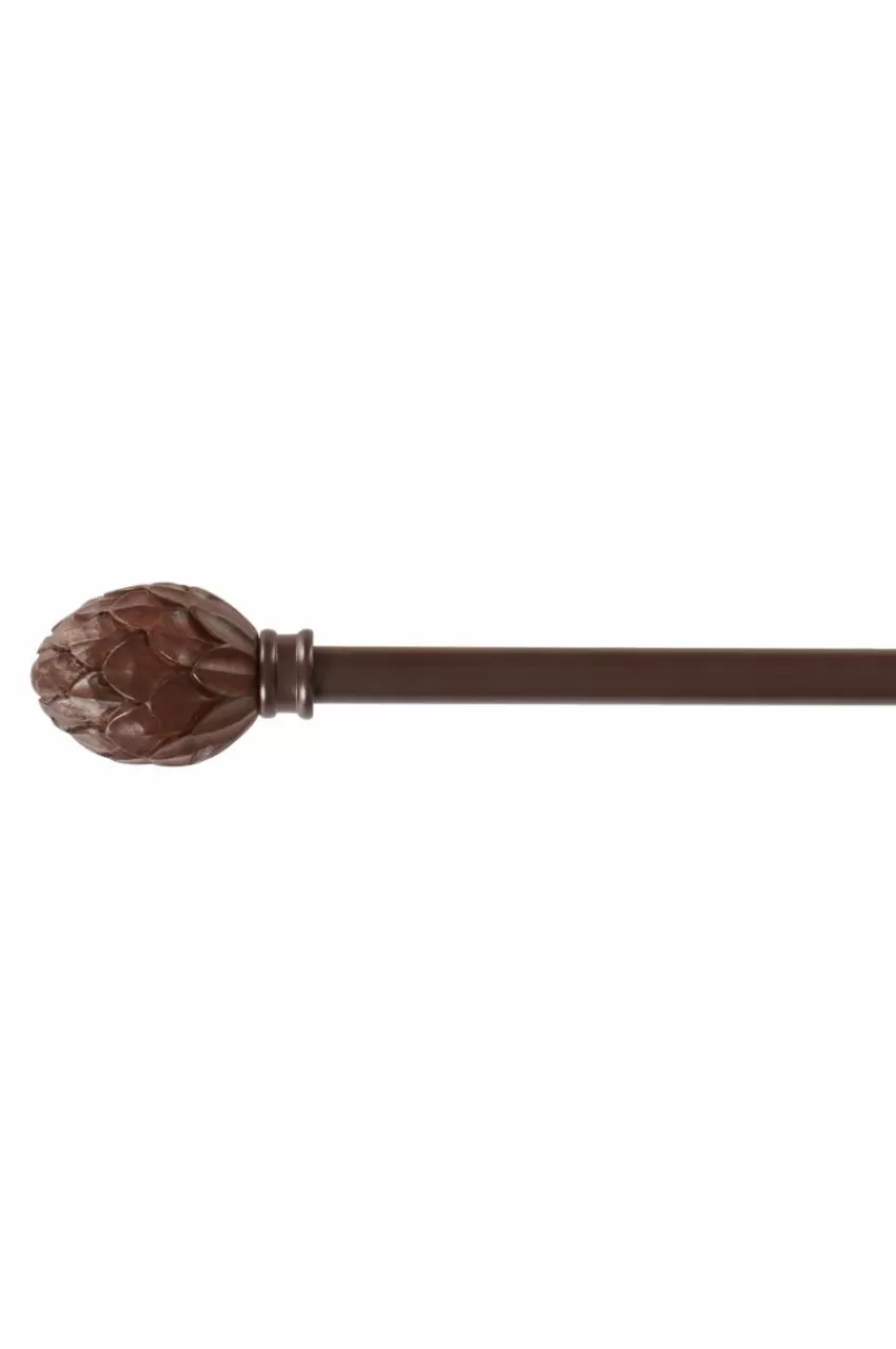 Gardinstänger*Jotex CONE Gardinstång 153-200 Cm Brun