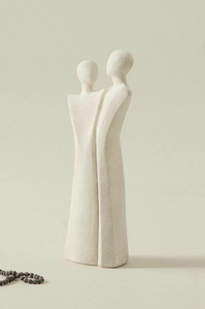 Prydnadssaker*Jotex CONVERSATION Dekorationsfigur Naturvit