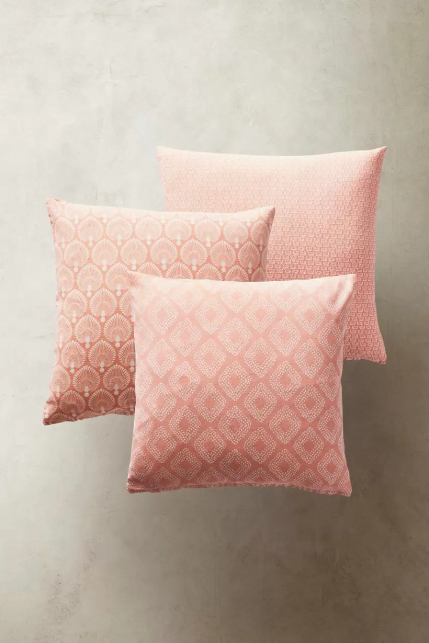 Prydnadskuddar & Fodral*Jotex COUSIN Kuddfodral 3-pack 45x45 Cm Rosa