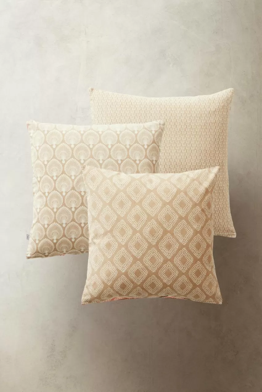 Prydnadskuddar & Fodral*Jotex COUSIN Kuddfodral 3-pack 45x45 Cm Beige