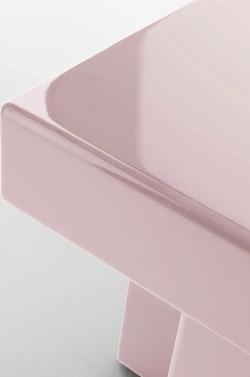 Bord*Jotex CROZZ Sidobord 35x35 Cm Rosa