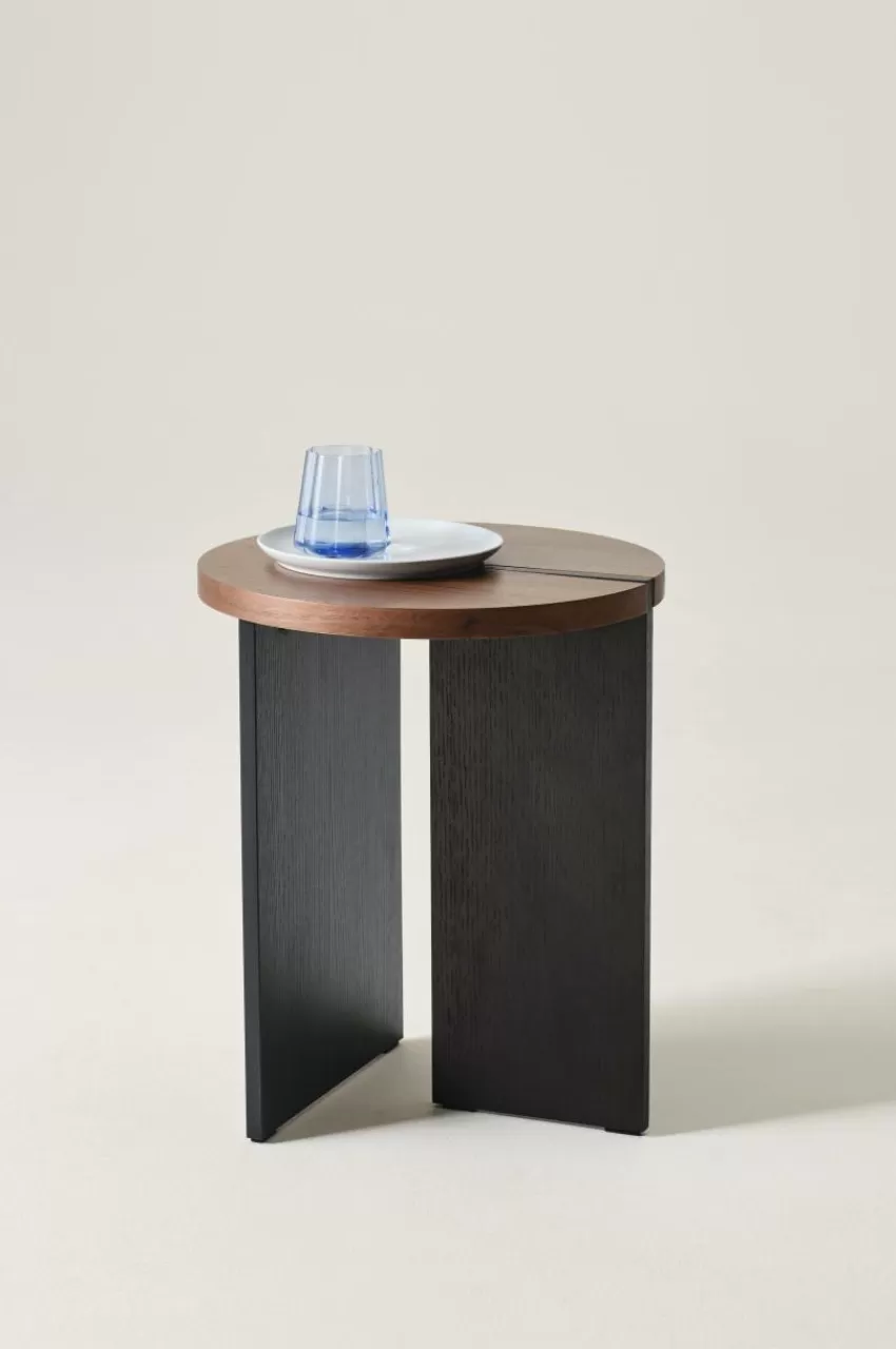 Bord*Jotex CUSCO Sidobord ø 40 Cm Valnötsfanér